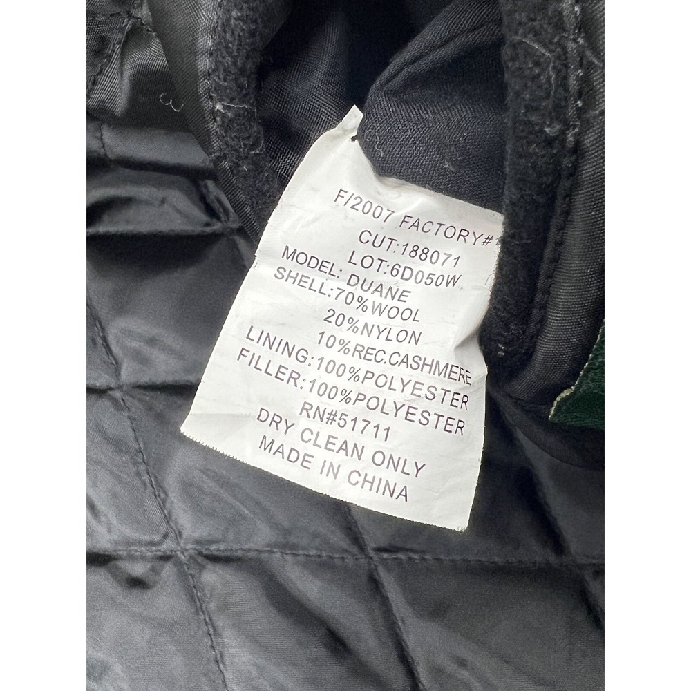 Polo Ralph Lauren Cashmere Blend Overcoat Jacket Full Zip Wool Men's Size 46L - Picture 5 of 10